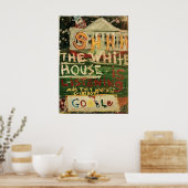 POSTER LA MAISON BLANCHE ÉCOUTE (Cuisine)