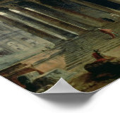 Poster La Maison Carree avec l'amphithéâtre (Coin)