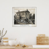 Poster La maison d'Abraham Lincoln (Cuisine)