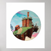 POSTER LA MAISON DANS LA MER CERULEENNE (Devant)