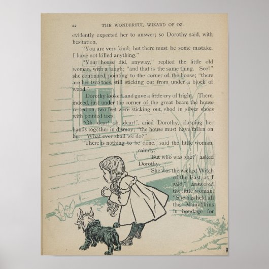 Poster La maison de Dorothy tue la sorcière méchante (Devant)