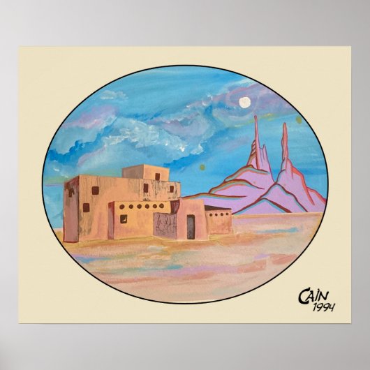 POSTER LA MAISON DE R.C. GORMAN (Devant)