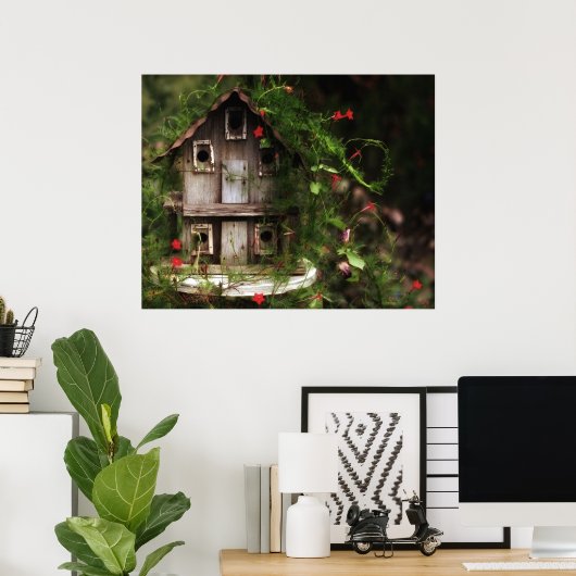 Poster La Maison des oiseaux (Bureau à domicile)