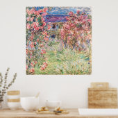 Poster La Maison des Roses, Claude Monet (Cuisine)