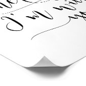 Poster La maison est où que je sois avec toi, Citation d' (Coin)