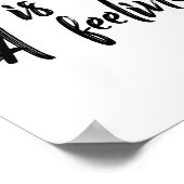 Poster La maison est une citation (Coin)