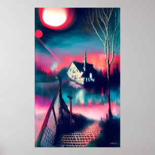 Poster La Maison Fantôme à Faragasso Heights
