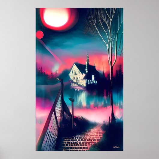 Poster La Maison Fantôme à Faragasso Heights (Devant)