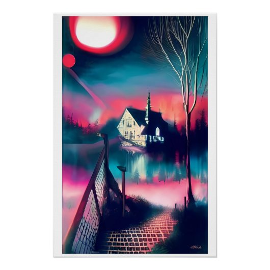 Poster La Maison Fantôme à Faragasso Heights (Devant)