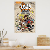 Poster La Maison Loud Loud Fier (Cuisine)