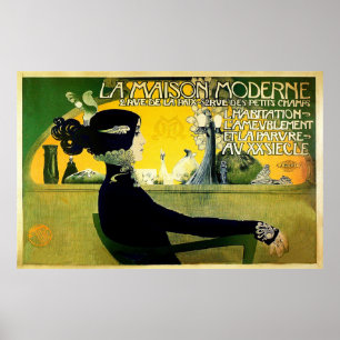 Poster La Maison Moderne - Art Nouveau