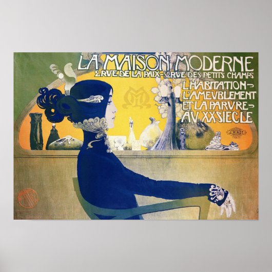 Poster La Maison Moderne, c.1902 (Devant)