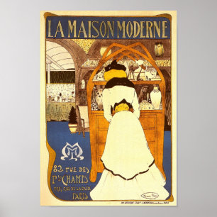 Poster La Maison Moderne, Maurice Biais