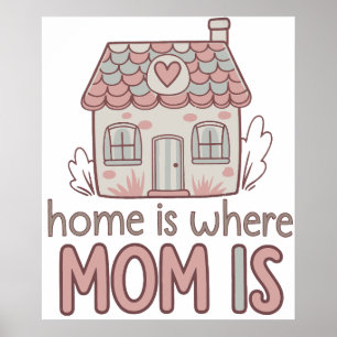 Poster La maison où maman est - Un hommage à maman