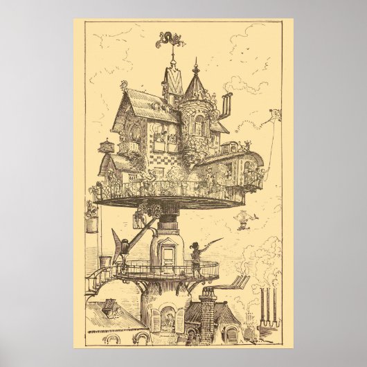 Poster La maison tournante (Devant)