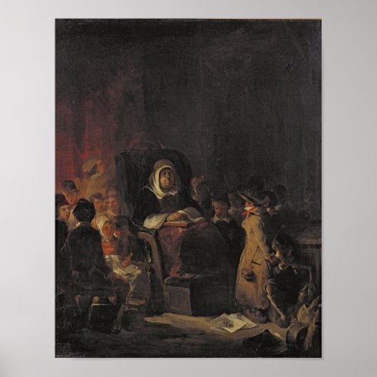 Poster La maîtresse d'école (Devant)