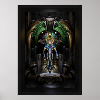 Poster La Majesté de Trilia Fractal Imaginaire Portrait F