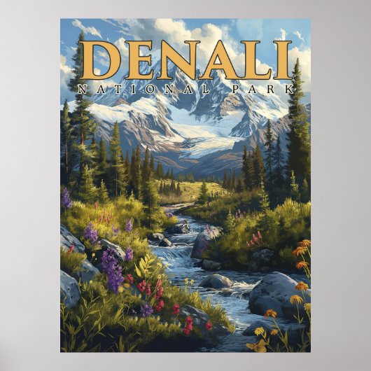Poster La Majesté du Denali - Une aventure dans le parc n (Devant)
