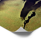 Poster La Majesté du Dragon : Dessin d'encre captivant (Coin)