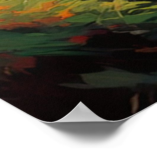 Poster La Majesté d'un passage de cours d'eau rocheux (Coin)