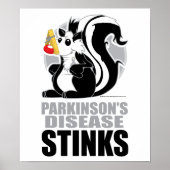 Poster La maladie de Parkinson pue (Devant)