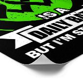 Poster La Maladie Du Rein Chronique Est Une Conscience De (Coin)