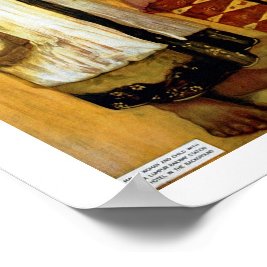 Poster La Malaisie pittoresque (Coin)