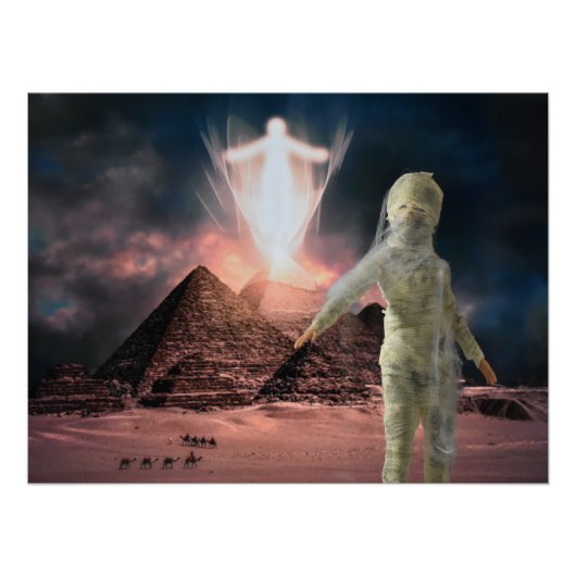 Poster La maman s'échappe d'Egypte. Halloween (Devant)