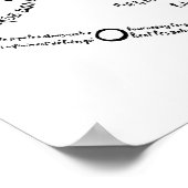 Poster La Mandoline, l’oeillet et le bambou, Apollinaire (Coin)