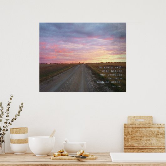 Poster La marche de John Muir (Cuisine)