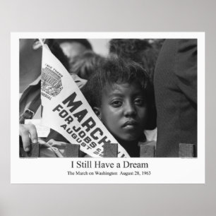 Poster La marche de Washington 1963