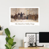 Poster La marche vers la forge de la vallée (Bureau à domicile)