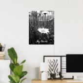 Poster la marguerite solitaire (Bureau à domicile)