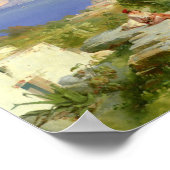 Poster La Marina Grande, Capri, vers 1829 (Coin)