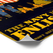 Poster La Marine appelle - Enlist Now (Coin)