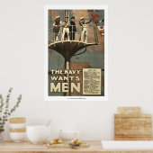 Poster La Marine veut des hommes (Cuisine)