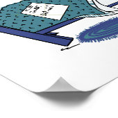 Poster La marmotte endormie rêvait du printemps (Coin)