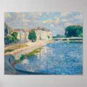 Poster La Marne à Lagny | Henri Lebasque (Devant)