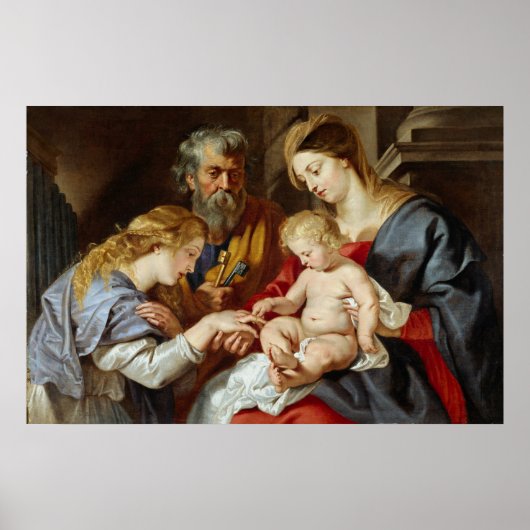 Poster La Marriage de Saint-Catherine (Devant)