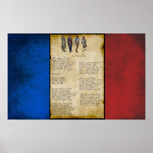 Poster La Marseillaise (Devant)