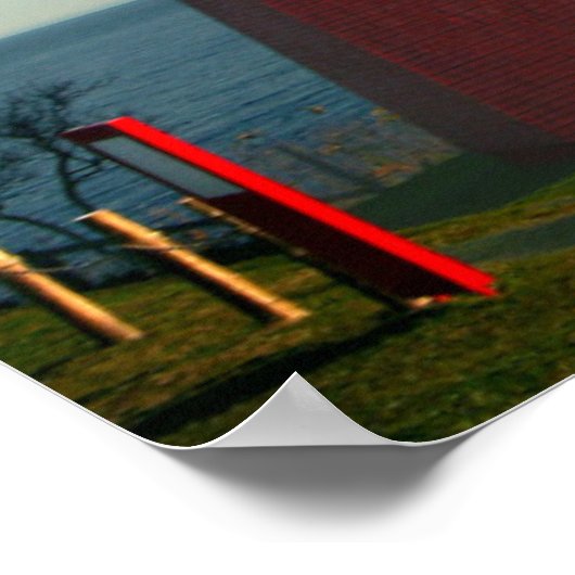 Poster La Martre Lighthouse | Matane On The Gaspe (Coin)