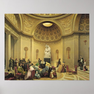 Poster La masse dans la chapelle expiatoire, 1830-48