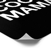 Poster La mauvaise Cool Mama Funny Maman (Coin)
