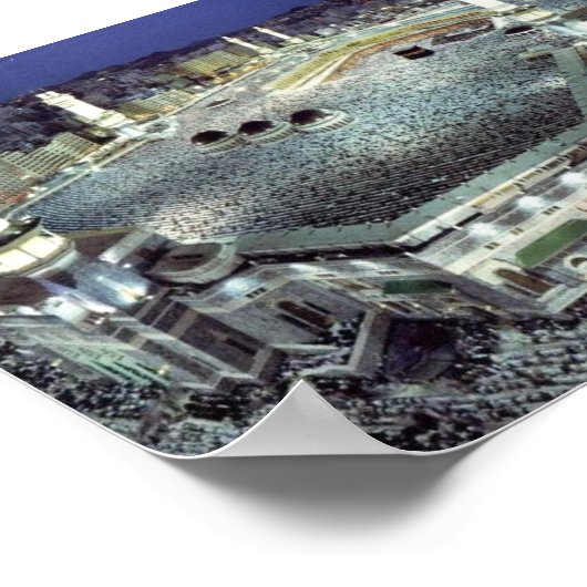 Poster La Mecque (Coin)