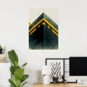 Poster La Mecque islamique (Bureau à domicile)