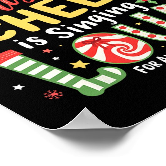 Poster La Meilleure Façon De Diffuser La Soirée De Noël E (Coin)