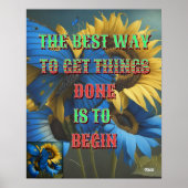 Poster La meilleure façon de faire les choses est de comm (Devant)