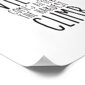 Poster La Meilleure Vue Arrive Après L'Escalade La Plus D (Coin)