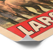 Poster La Menagerie La Plus Grande Et La Plus Complète De (Coin)