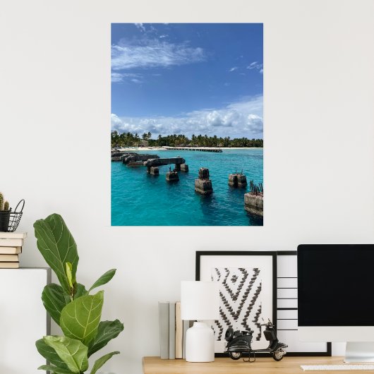 Poster La mer (Bureau à domicile)